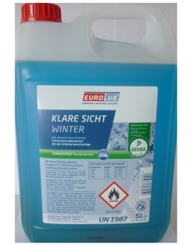 Eurolub Klare Sicht Scheibenfrostschutz Konzentrat - 5l