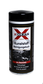 X-Clean Reinigungstuch Kunststoff Glanz