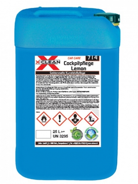 X-Clean Cockpitpflege antistatic Lemon