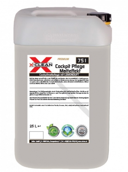 X-Clean Cockpitpflege Matteffekt Lemon