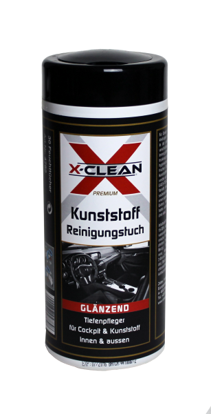 X-Clean Reinigungstuch Kunststoff Glanz