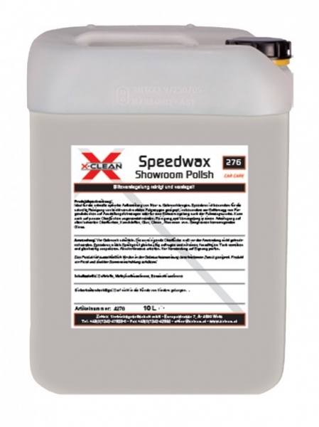 X-Clean Speed Wax